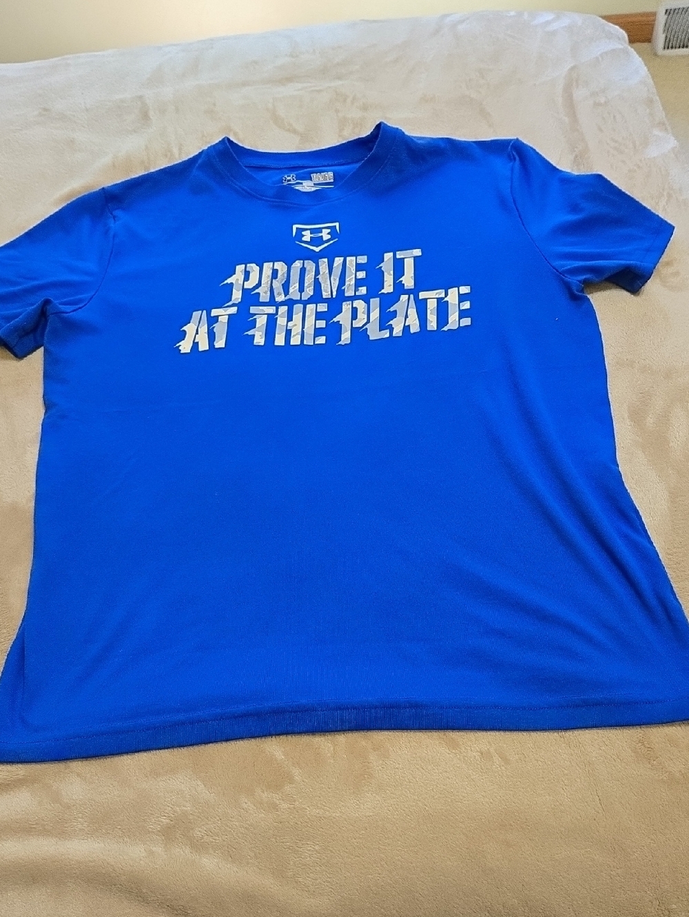 Under Armour Royal Blue Short Sleeve 'Prove It At The Plate' Tee